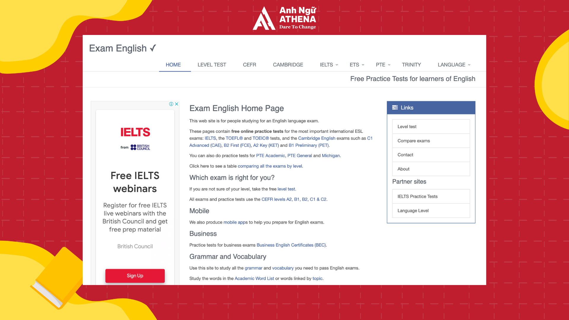 15 TRANG WEB HỌC TIẾNG ANH MIỄN PHÍ